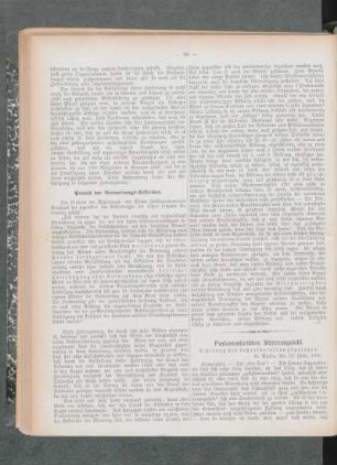 Parlamentarisches Stimmungsbild : II. Lesung des Lehrerbesoldungsgesetzes