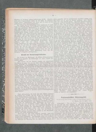 Parlamentarisches Stimmungsbild : II. Lesung des Lehrerbesoldungsgesetzes
