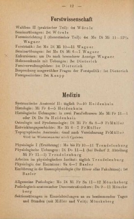 12-15, Medizin