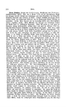 Franz Stephan, Herzog von Lothringen - Franz: Wolfgang F.