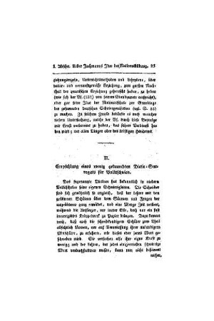 Empfehlung eines wenig gebrauchten Dictier - Surrogats für Volksschulen