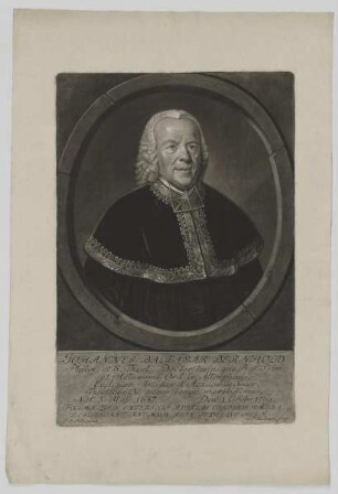 Bildnis des Johannes Balthasar Bernhold