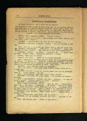 Capítulo segundo