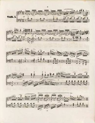 Ausgewählte Compositionen für das Pianoforte, 6. Elegante und leichte Variationen über den Alexandermarsch : op. 12