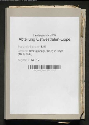 Städtische Proviantlieferungen (Brot und Bier) an die Kriegsparteien