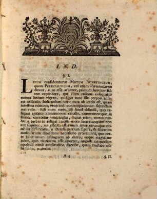 Diss. de laeso motu intestinorum vermiculari