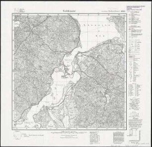 Meßtischblatt 2096 : Goldensee, 1938 : Goldensee. - Hrsg. 1921, kl. Nachtr. 1926, redakt. Änd. 1938. - 1:25000. - [Berlin]: Reichsamt für Landesaufnahme, 1938. - 1 Kt.