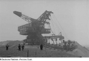 Bagger RS 560 im Tagebau Schleenhain