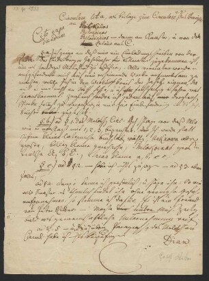 Brief an Johann Baptist Gänsbacher, Karl Ludwig Roeck, Giacomo Meyerbeer und Carl Maria von Weber an Harmonischer Verein : 26.06.1811