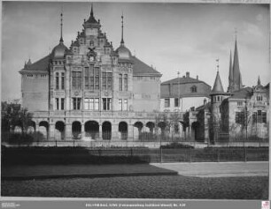Goethegymnasium, Hohenzollernplatz 20-24 (jetzt Friedrch-Ebert-Anlage 22)