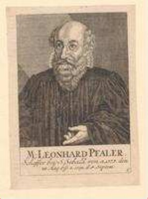 Leonhard Pfaler, Schaffer bei St. Sebald