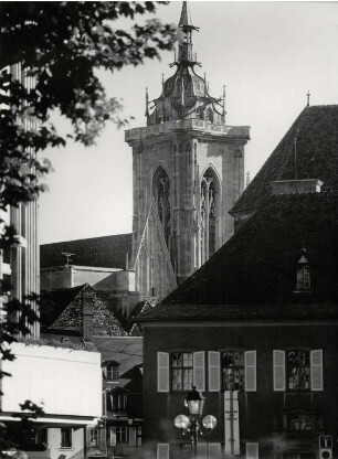 Turm der Kathedrale St. Martin in Colmar
