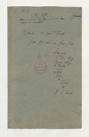 Titelumschlag (C. P. E. Bach)