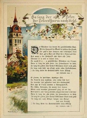 Münchener Volksschriften, [69]. Bocklieder