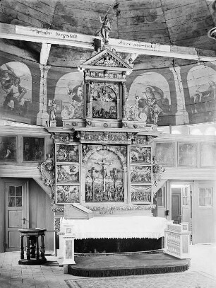 Altar der Dreieinigkeitskirche in Allermöhe
