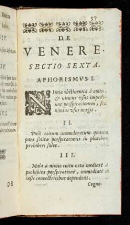 57r-62r Sectio Sexta: De Venere