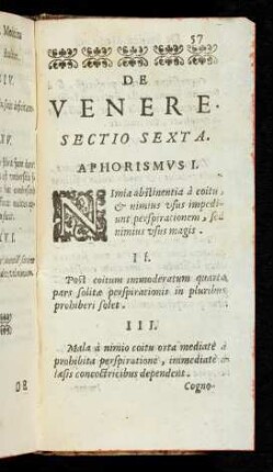 57r-62r Sectio Sexta: De Venere