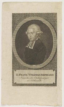 Bildnis des Franz Volkmar Reinhard