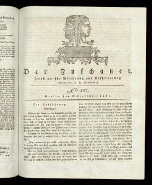 No. 107 - 6. September 1821