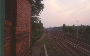Berlin Wannsee Einfahrgleise Nord Stw Wot