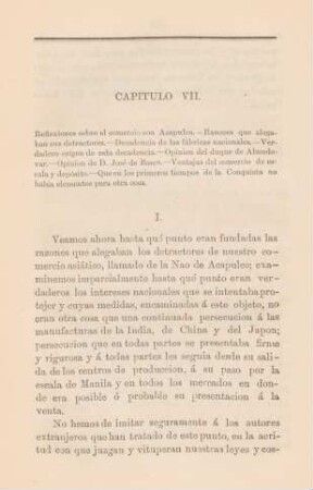 Capítulo VII. Reflexiones sobre comercio con Acapulco ...
