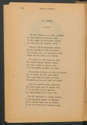 La luna : A mi esposa