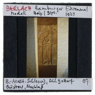 Barlach, Modell f. Hamburger Ehrenmal