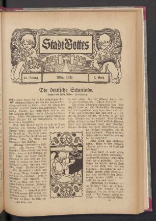 März 1921. 6. Heft