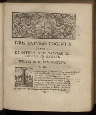 Caput I. De Officiis Iuris Naturae Cogentis In Genere Et Iuribus Inde Pendentibus