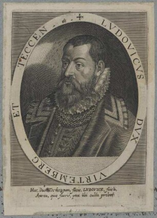 Bildnis des Lvdovicvs, Dvx Virtemberg