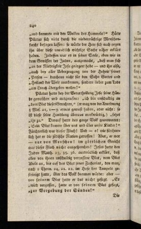 240-251, Pilatus hatte bey der Verurtheilung Jesu seine ...