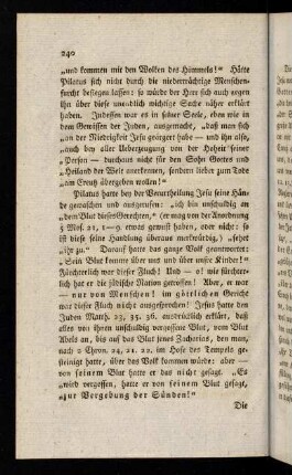 240-251, Pilatus hatte bey der Verurtheilung Jesu seine ...