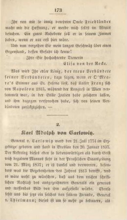 2. Karl Adolph von Carlowitz