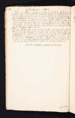 Caspar Werner, Schlosser