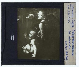 da Vinci, Felsgrottenmadonna (London National Gallery NG1093)