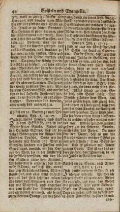 Epistel am 21. Sonntage nach Trinitatis, Eph. 6. 10-17.