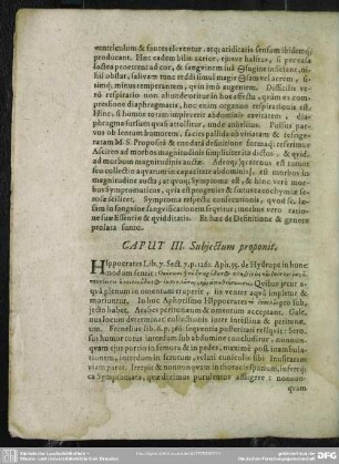 Caput III. Subiectum proponit