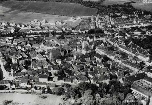Altstadt von Artern : Blickrichtung Nordosten
