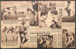 La preparación de Huracán [Fotografías] : Cómo se entrenan los jugadores de fútbol
