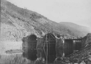 Bau Edertalsperre/Hessen