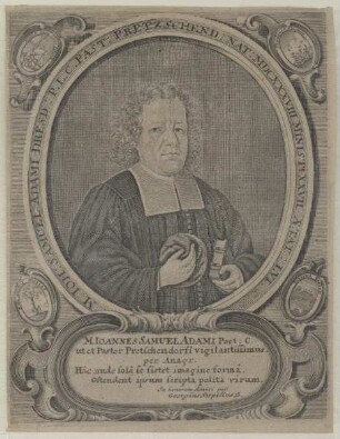 Bildnis des M. Johannes Samuel Adami