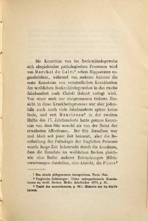Ein Fall von Beckenabscess nebst Bemerkungen über die Eiterwanderungen im Becken : Inaug.-Diss.