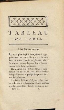 Tableau de Paris, 11