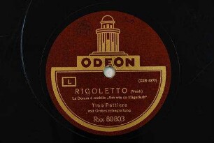 Rigoletto : La donna è mobile "Ach wie so trügerisch" / (Verdi)