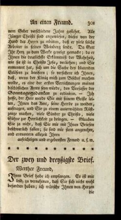 Der zwey und dreyßigste Brief