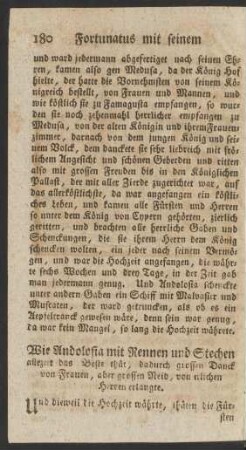 Wie Andolosia mit Rennen und Stechen allezeit das Beste thät ...