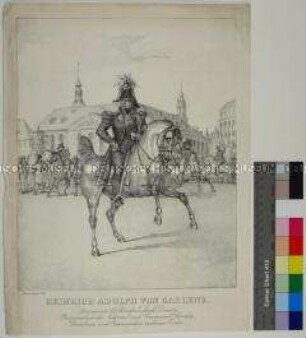 Reiterbildnis des Heinrich Adolf Freiherr von Gablenz