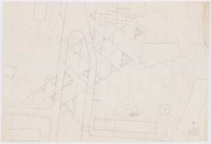 Grüngestaltung des Stadtzentrums, Espelkamp-Mittwald: Technischer Plan: Stadtplatz vor dem Rathaus 1:100