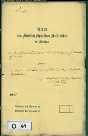 Oelrichs, Partikulier in Detmold gegen Kaufmann Lührmann in Dortmund - Kaufkontrakt