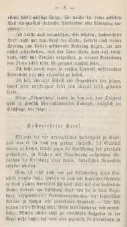 8-15 Stellungnahme